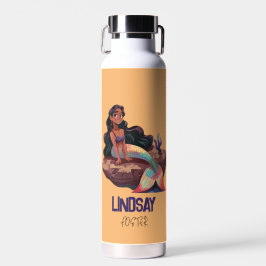Adortable Niedliche Elegante Meerjungfrau mit Kind Trinkflasche