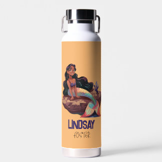 Adortable Niedliche Elegante Meerjungfrau mit Kind Trinkflasche