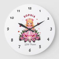 Adortable Prinzessin mit Blume