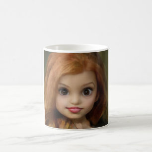 Adortable Rotkopfpuppel Kaffeetasse