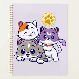 Adortable Trio - Drei Niedliche Katzen Planer