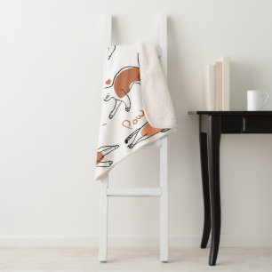 Adortable zeichnend Tiere Katzen Meow Sherpadecke