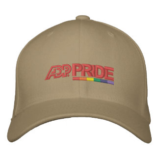 ADP Pride Flexfit Wool Cap - Khaki Bestickte Kappe