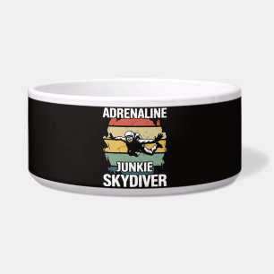 Adrenalin-Junkie-Fallschirmspringer Napf