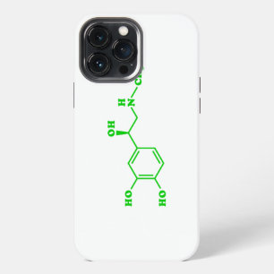 Adrenalin Molekulare chemische Formel iPhone 13 Pro Max Hülle