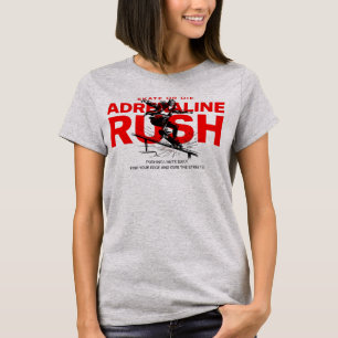 Adrenalin-Rausch Skate or Die High-Impact Skateboa T-Shirt