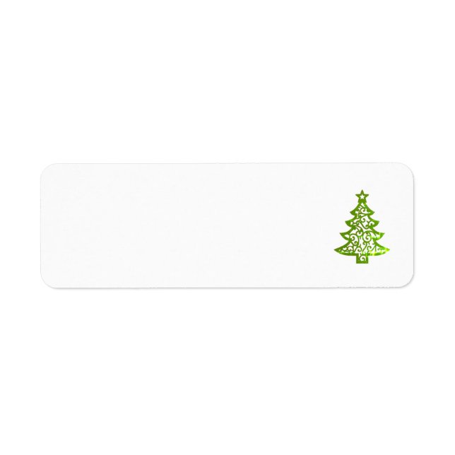 ADRESS ETIKETTIEREN CHRISTMAS ART UND DESIGN (Vorne)