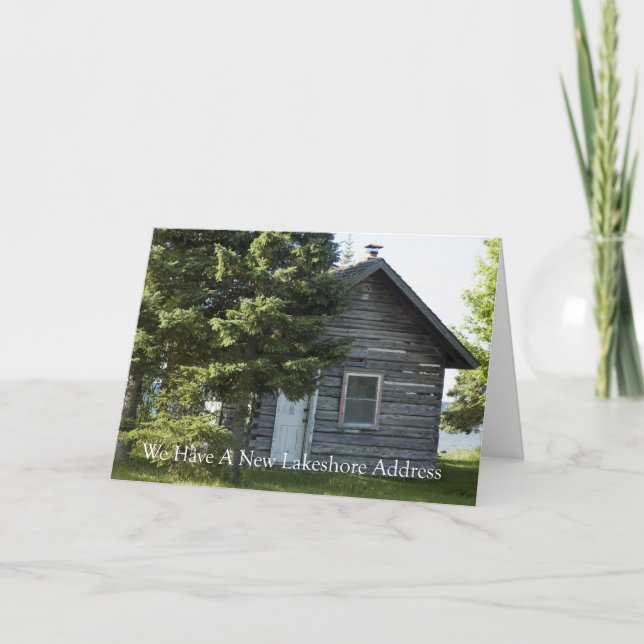 Adressänderung: Anschrift am Lakeshore Ankündigung (Vorderseite)