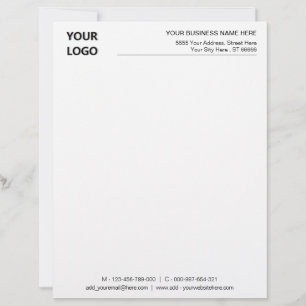 Adressdaten der Firma Lethead Briefbogen