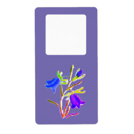 Adresse expédition étiquette style de fleur design