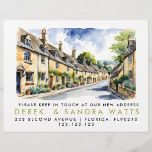 Adressenänderung,d umgeschobene Ankündigungskosten Flyer