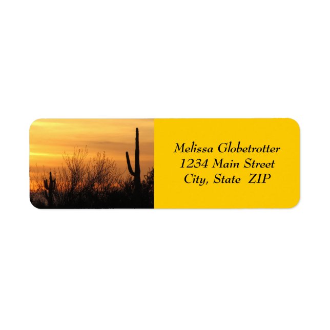 Adressmarken - Arizona Sunset-3 (Vorne)