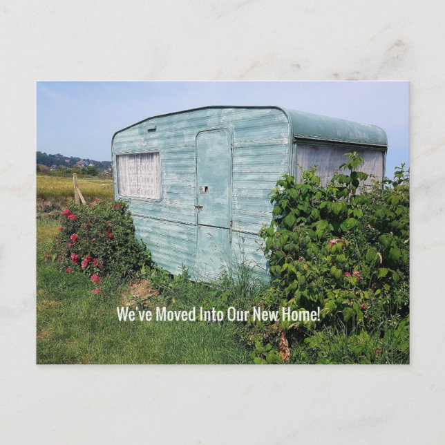 Adresswechsel Postkarte (Vorderseite)