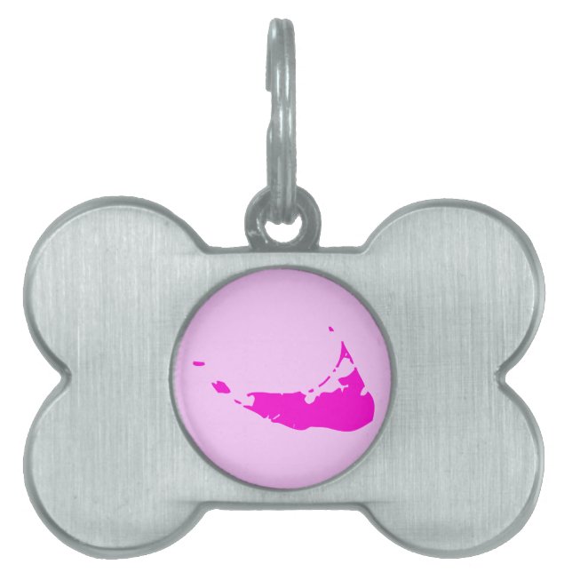 Adretter Nantucket Insel-Hund Tiermarke (Vorderseite)