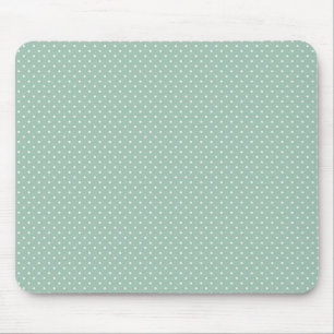 Adrettes Tupfen pindot Minzen-Grünmuster Mousepad