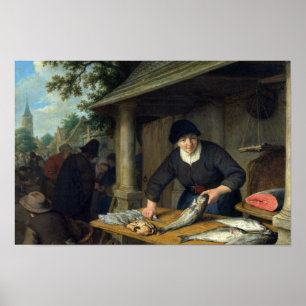 Adriaen van Ostade - Die Fischer Poster