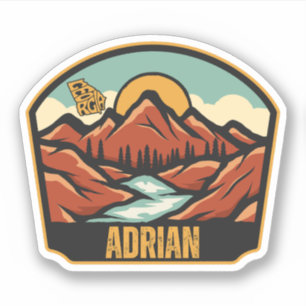 Adrian, Georgia Aufkleber