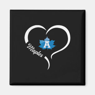 Adrian Maples Logo Halbherz Slogan Hs Magnet