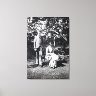 Adrian und Virginia Stephen, 1900 Leinwanddruck