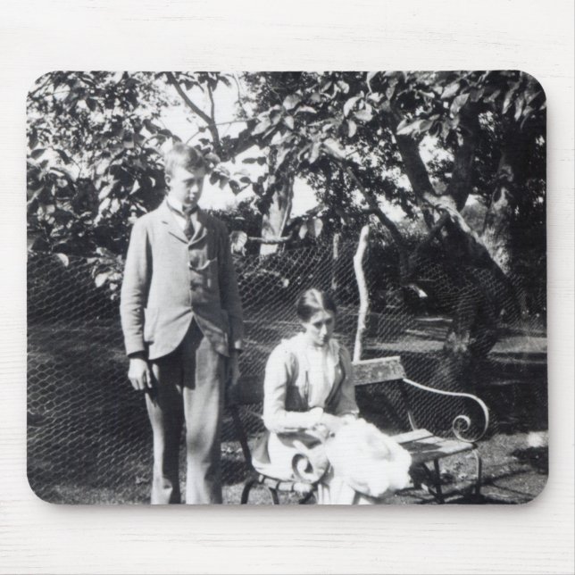 Adrian und Virginia Stephen, 1900 Mousepad (Vorne)