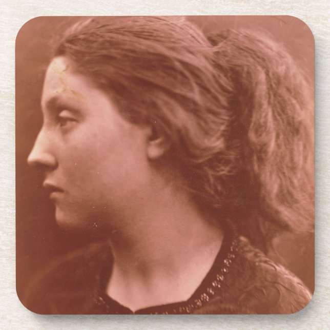 Adriana (Sepia-Foto) Getränkeuntersetzer (Vorderseite)