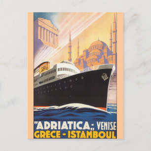 Adriatica Line Postkarte