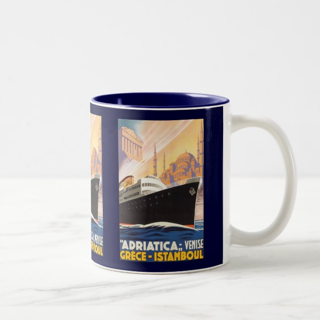 Adriatica Line Zweifarbige Tasse (Rechts)