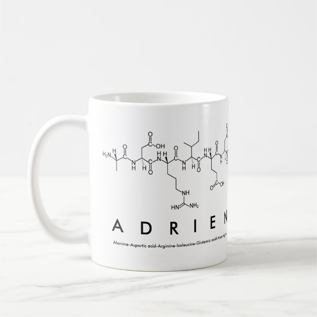 Adrien peptide nom mug (Gauche)