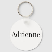 Adrienne Name Schlüsselanhänger