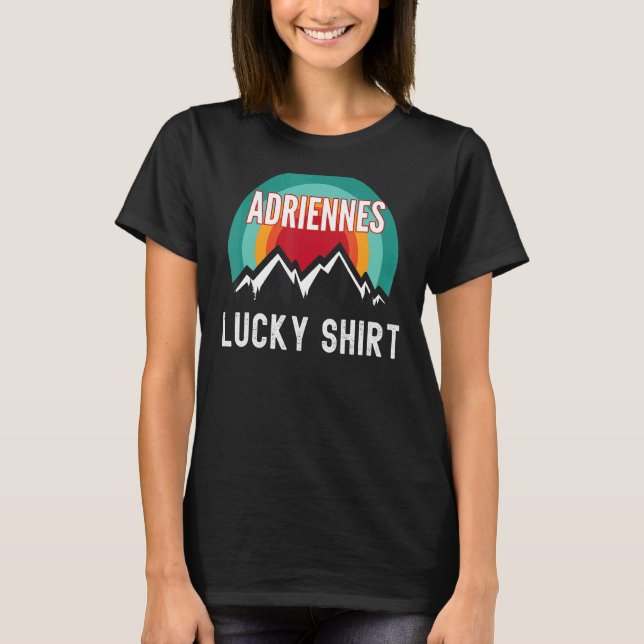Adriennes Lucky T-Shirt (Vorderseite)