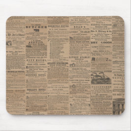 Ads of the Past, NY 1856   Mousepad