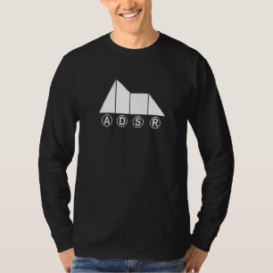 Adsr Synthesizer Musician Music Producer 1 T-Shirt
