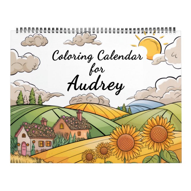 Adult Coloring Calendar Kalender (Titelbild)
