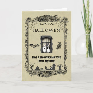 Adult Halloween Card Karte