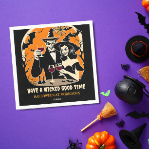 Adult Halloween gute Zeit Party Geschirr. Serviette