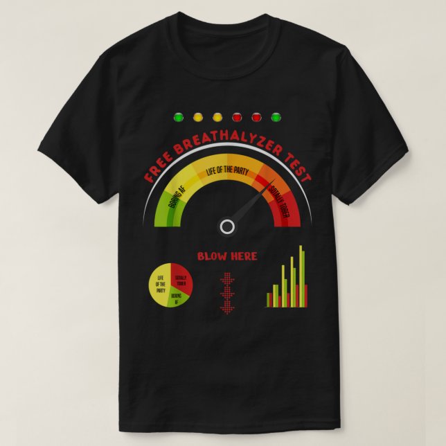Adult Halloween Kostüm Atalyzer Herren hallowee T-Shirt (Design vorne)