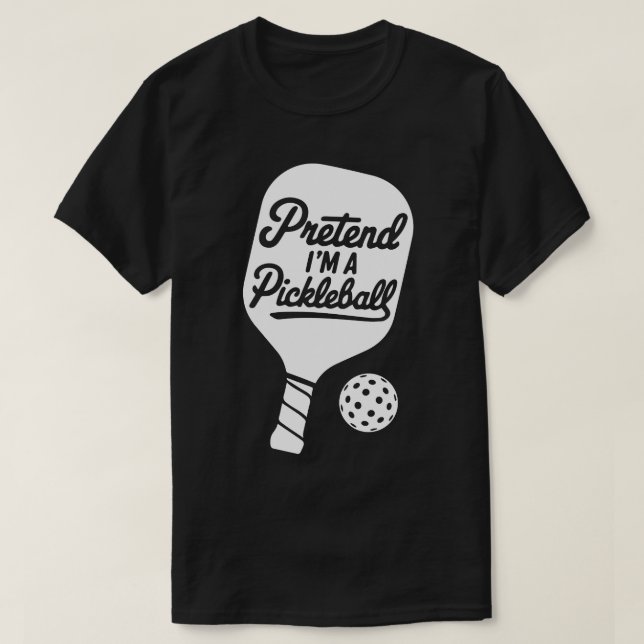 Adult Halloween Kostüme geben vor, ich sei ein Pic T-Shirt (Design vorne)