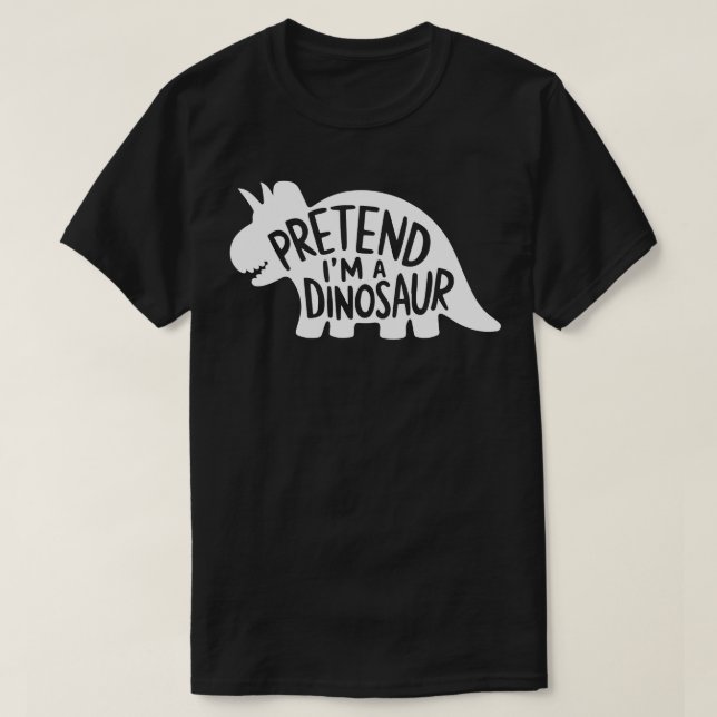 Adult Halloween Kostüme tun so, als wäre ich ein D T-Shirt (Design vorne)