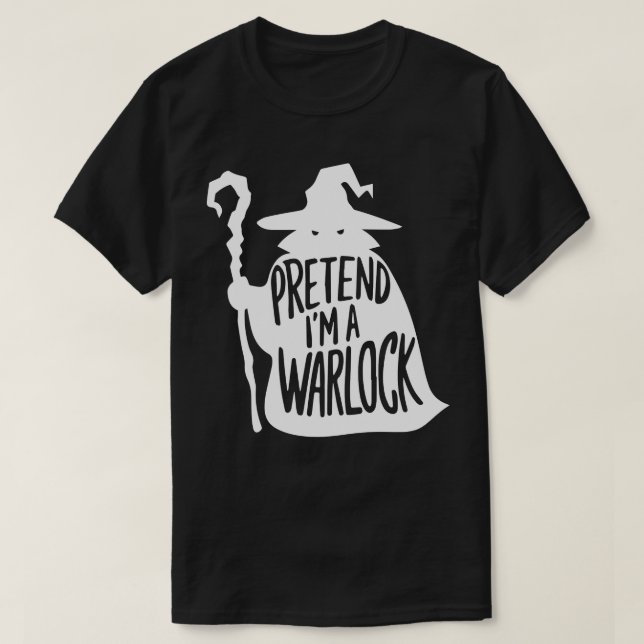 Adult Halloween Kostüme tun so, als wäre ich ein H T-Shirt (Design vorne)