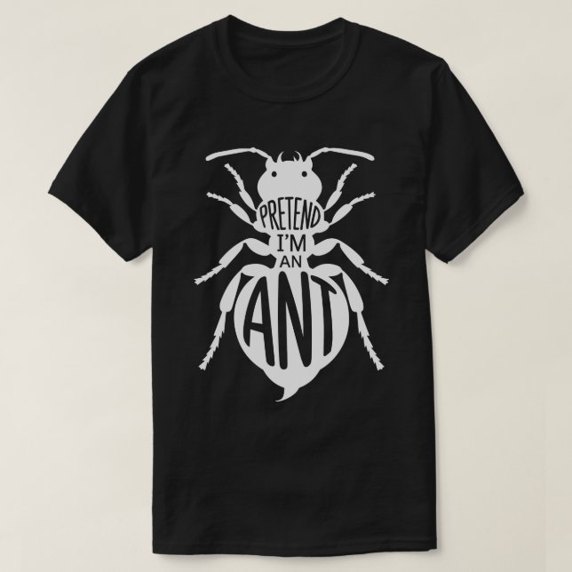 Adult Halloween Kostüme tun so, als wäre ich eine  T-Shirt (Design vorne)