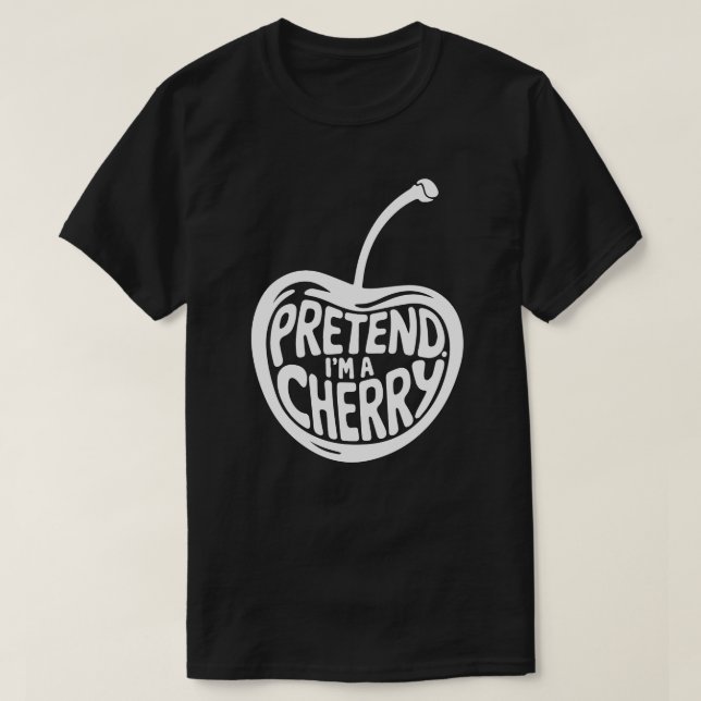 Adult Halloween Kostüme tun so, als wäre ich eine  T-Shirt (Design vorne)