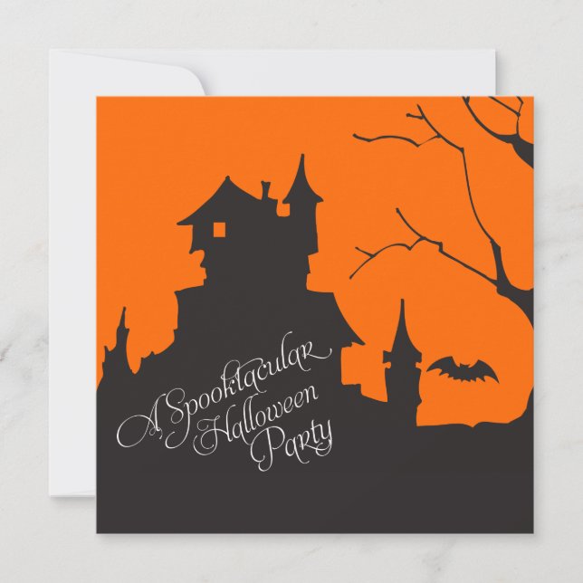 Adult-Halloween-Party Einladung (Vorderseite)