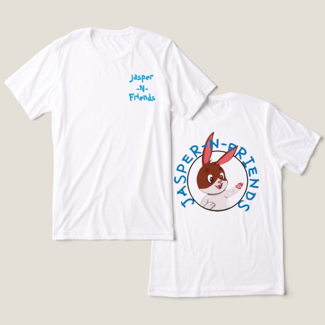 Adult Jasper-n-friends T - Shirt (Design vorne & hinten)