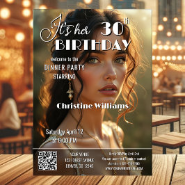 Adult Magazine Cover Stylish Birthday Einladung