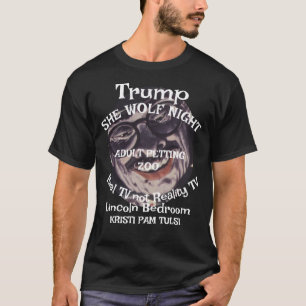 Adult Petting Zoo Pam Kristi Tulsi Trump Vance T-Shirt