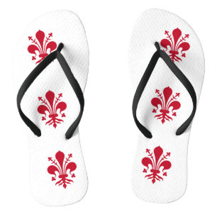 Adult Slim Rippen mit Fahne von Florenz Flip Flops