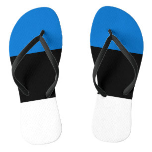 Adult Slim Rips mit Flagge Estlands Flip Flops