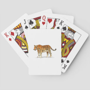 Adult Tiger Spielkarten