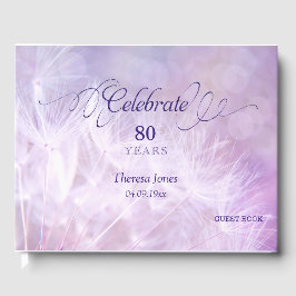 Adulte Anniversaire de la fête Livre d'invité pour