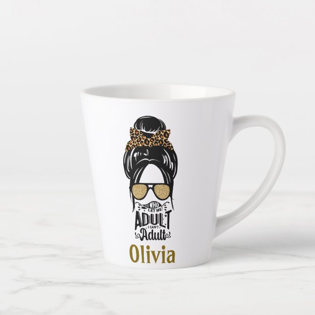 ADULTE LADY LATTE MUG (Droite)